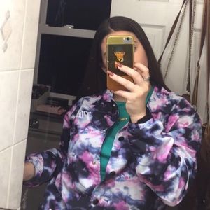 PINK WINDBREAKER JACKET